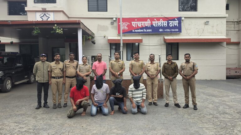 भोसे मारहाणीत मृत्यू प्रकरण: पाचगणी पोलिसांची धडक कारवाई, २४ तासांत चारही आरोपींना बेड्या; १४ जुलैपर्यंत पोलीस कोठडी!