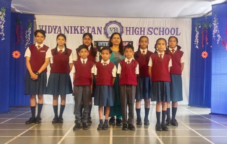 पाचगणी येथील विद्या निकेतन हायस्कूलमध्ये वक्तृत्व स्पर्धा उत्साहात