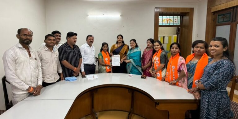 शिवसेना महिला आघाडीची धुरा सौ. वर्षाताई आरडे यांच्याकडे; सातारा-जावली उपजिल्हा प्रमुखपदी निवड