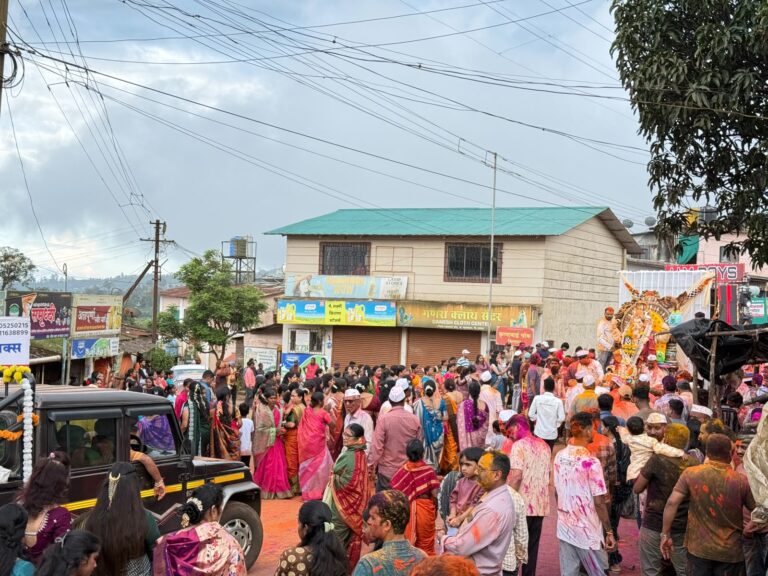 पांचगणी व परिसरात १३ मंडळे अन् १९६० हून अधिक घरगुती गणपतींचे विसर्जन; १ अधिकारी, २४ कर्मचारी व १९ होमगार्डचा बंदोबस्त