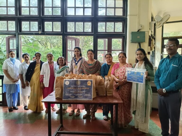 इनर व्हील क्लबतर्फे बेलएअर हॉस्पिटलमधील टीबी रुग्णांना पौष्टिक आहाराचे वाटप; सामाजिक बांधिलकीतून आरोग्यदायी उपक्रम