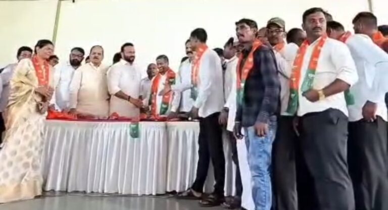 फलटण मध्ये मंत्री गोरे यांच्या उपस्थितीत मान्यवरांचा भाजपमध्ये पक्षप्रवेश! 