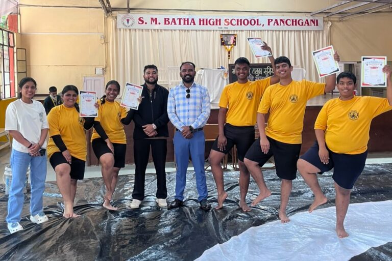 महाबळेश्वर तालुका कुस्ती स्पर्धेत नचिकेतास हायस्कूल व अ‍ॅस्टॉन हॉस्टेलच्या मल्लांचा डंका; ५ खेळाडूंची जिल्हास्तरीय स्पर्धेत धडक