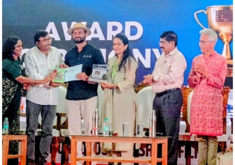 नितीनभाई भिलारे यांच्या ‘महाबळेश्वर फॉरेस्ट’  लघुपटाचा ५व्या ‘इंटरनॅशनल टुरिझम शॉर्ट फिल्म फेस्टिव्हल’मध्ये गौरव :आंतरराष्ट्रीय पुरस्कार प्रदान